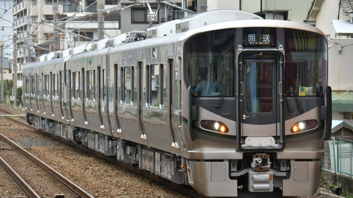 JR西日本　227系1000番台（SR編成） 2両セット 227系1000番台 (SR編成) 2両セット (2両セット) (鉄道模型