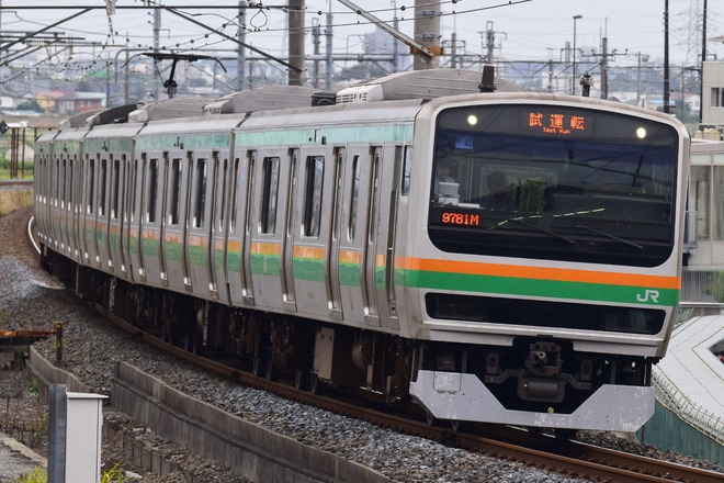 【JR東】E231系ヤマU45編成 武蔵野線乗務員訓練を吉川駅で撮影した写真