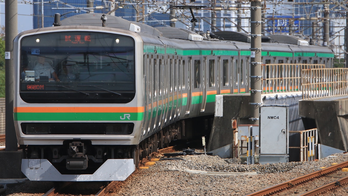 Jr東 E231系ヤマu45編成 武蔵野線乗務員訓練 2nd Train鉄道ニュース