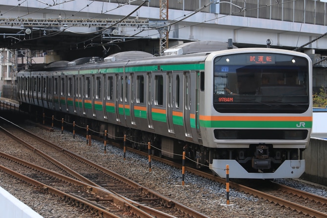 【JR東】E231系ヤマU45編成 武蔵野線乗務員訓練を武蔵浦和駅で撮影した写真