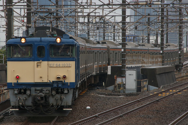 【JR東】205系ケヨM13編成 ジャカルタ譲渡配給を新習志野駅で撮影した写真