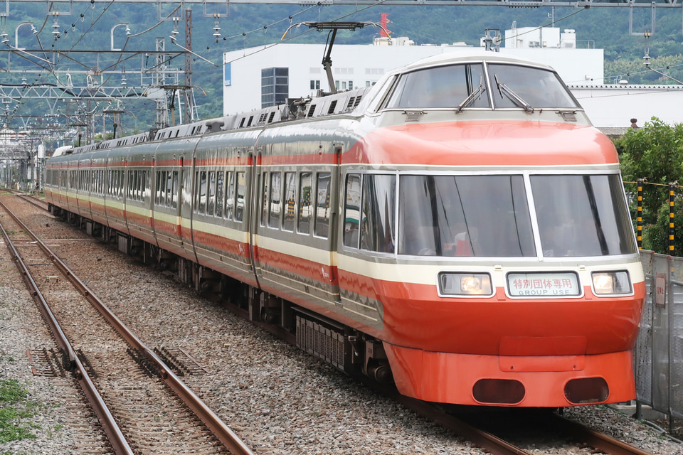 【小田急】「特急ロマンスカー・LSE(7000形)で行くヱビス生ビール列車の旅」運転の拡大写真
