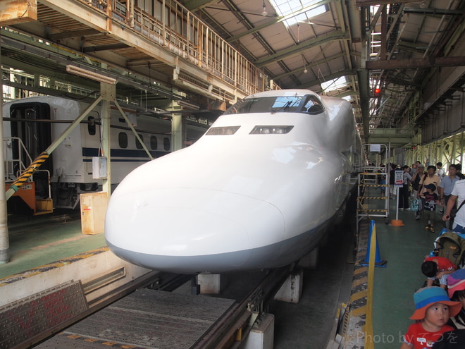 【JR海】浜松工場「新幹線なるほど発見デー」開催を浜松工場で撮影した写真