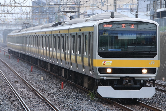【JR東】E231系ミツB26編成 方転回送を東浦和駅で撮影した写真