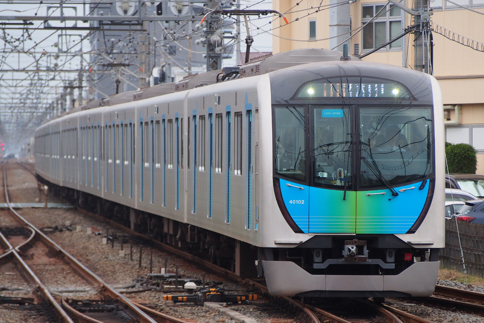 【西武】40000系40102F 新宿線で運用の拡大写真