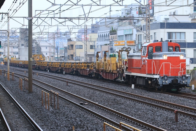 【JR東】岩切ロンチキ 越中島貨物から返却を平井駅で撮影した写真