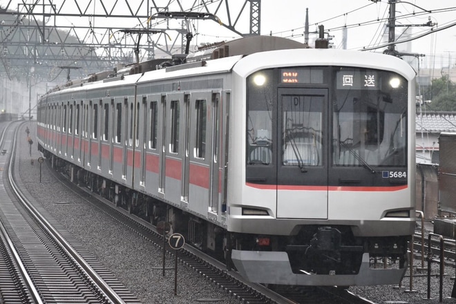 【東急】5080系5184F長津田車両工場出場を多摩川駅で撮影した写真
