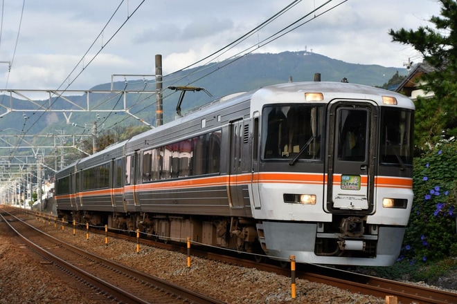 【JR海】「快速さわやかウォーキング号」運行を蒲原駅付近で撮影した写真