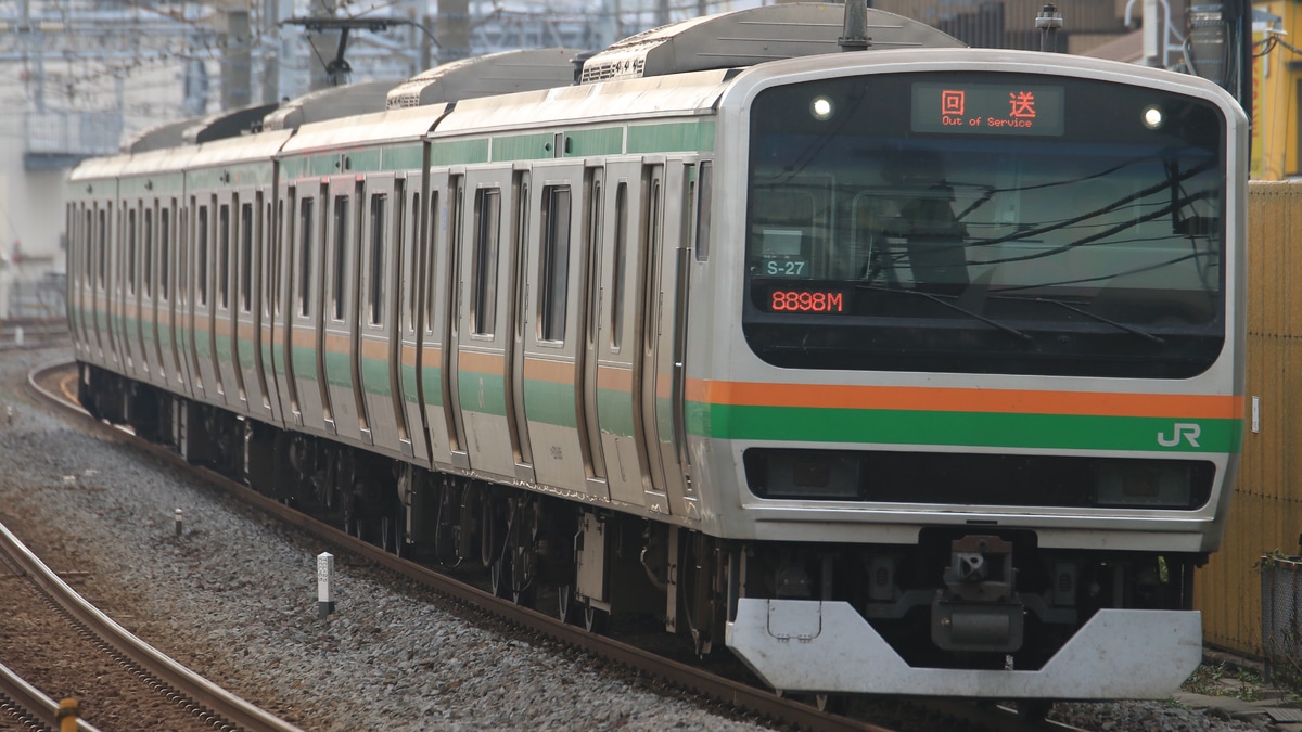 JR東】E231系コツS-27編成東京総合車両センター入場 |2nd-train