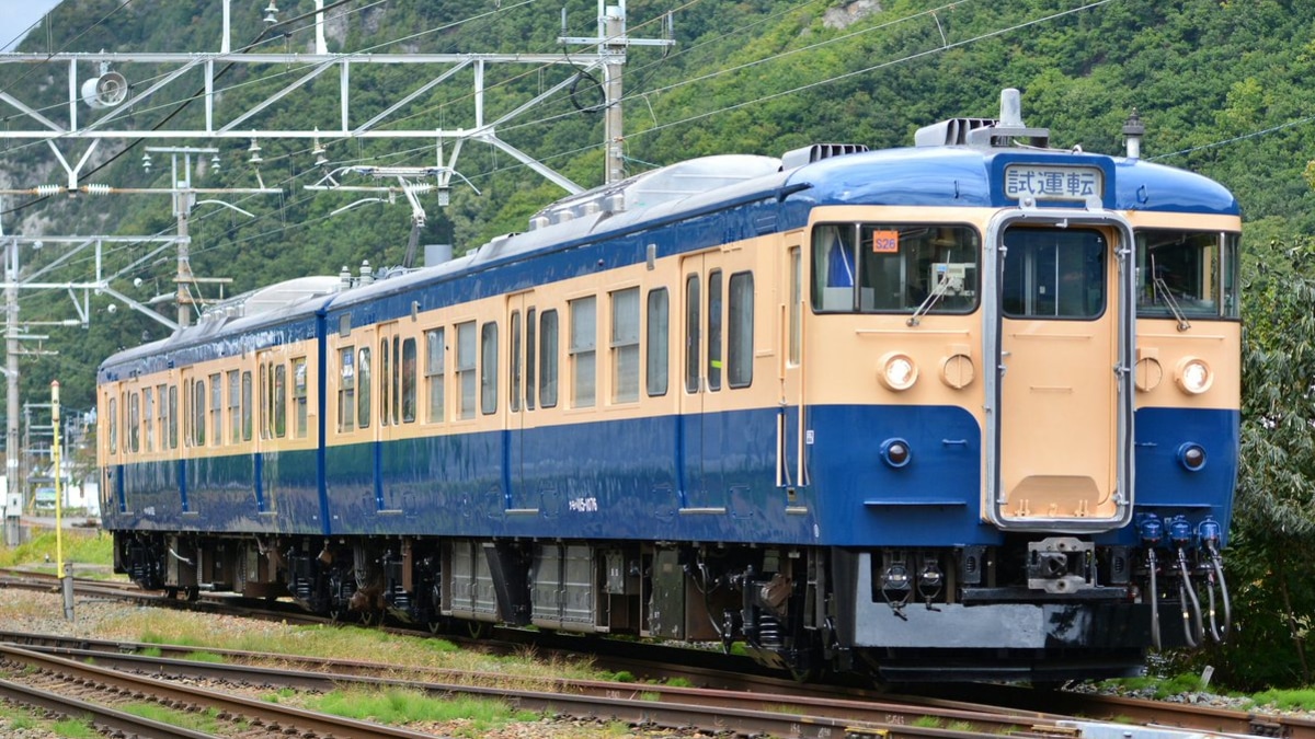しな鉄】115系S26編成スカ色になり出場試運転 |2nd-train鉄道ニュース