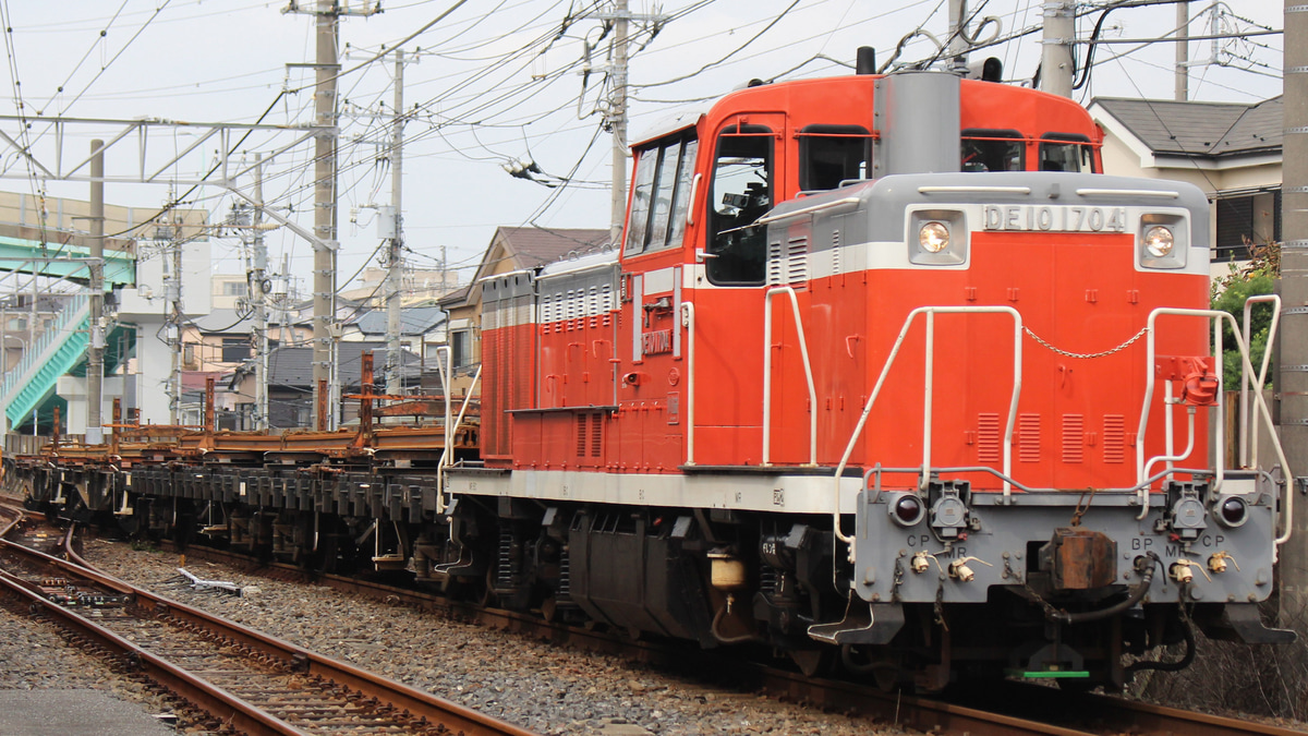 JR東】DE10 1704牽引千葉工臨運転 |2nd-train鉄道ニュース