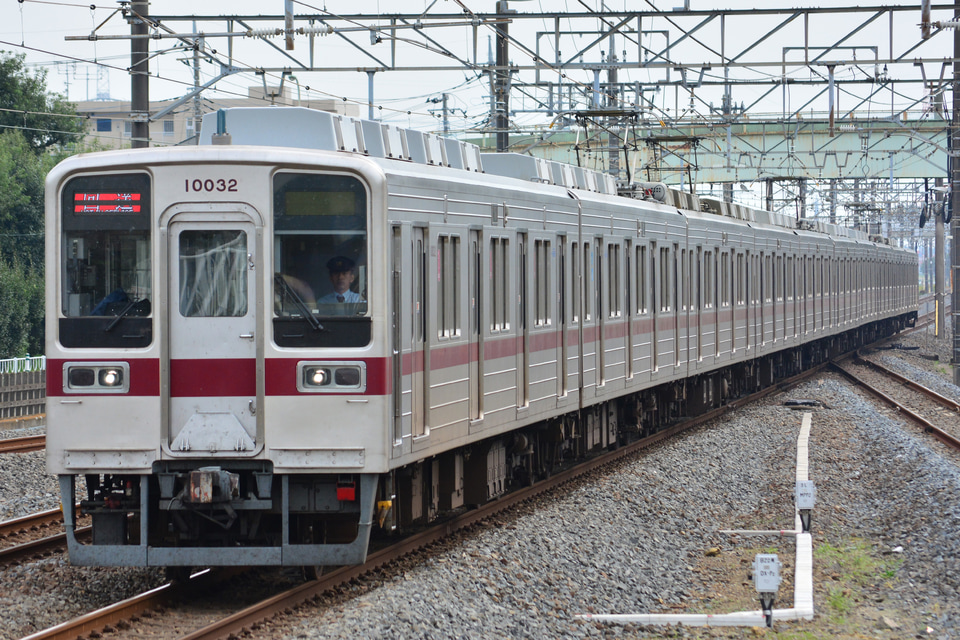 【東武】10030系11032Fが南栗橋への拡大写真