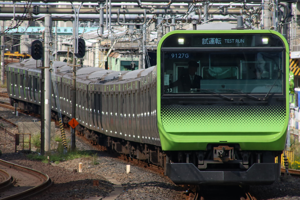 【JR東】E231/E235系東総車使用 山手線乗務員訓練の拡大写真