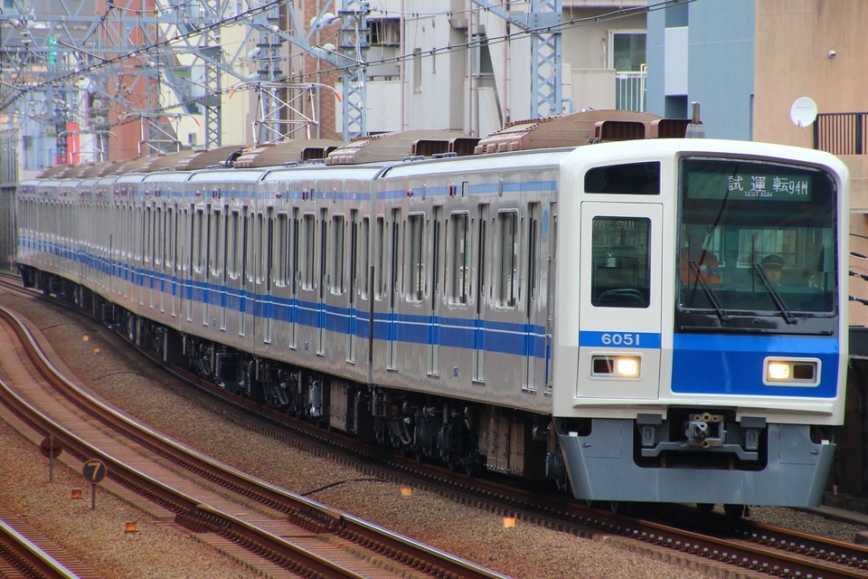 【西武】6000系6151F東急東横線乗り入れ試運転の拡大写真