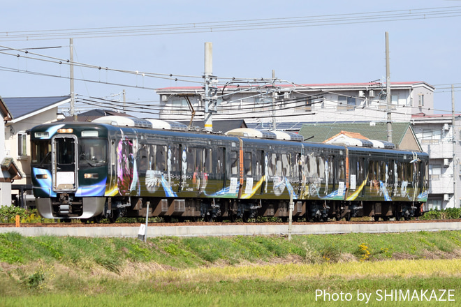 【JR海】快速「知多鉄道酢トーリー」を緒川～石浜間で撮影した写真
