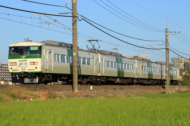 【JR東】臨時快速「おさんぽ川越号」運行を南古谷～川越間で撮影した写真