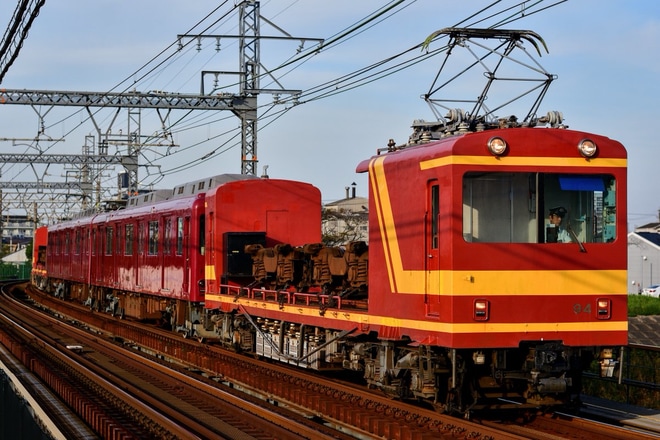 【養老】625系D25廃車回送（近鉄線内）を不明で撮影した写真