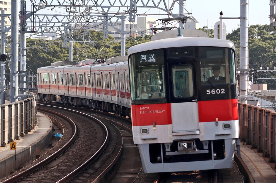 【山陽】5000系5702F阪神線から返却の拡大写真