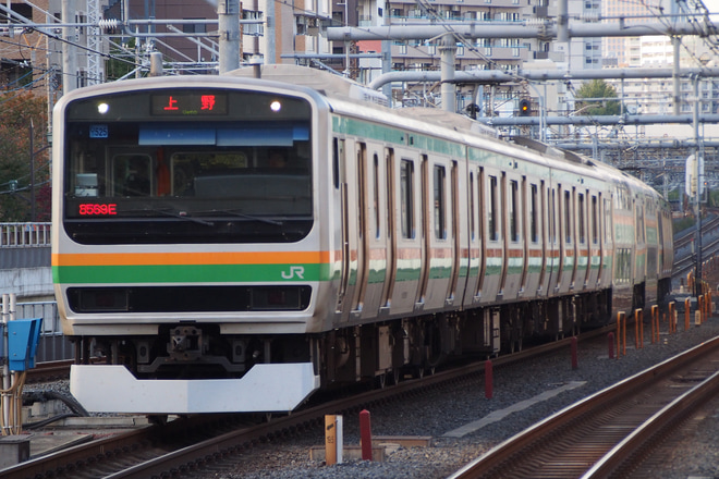 【JR東】川崎駅線路切り替え工事に伴う臨時運行を浦和駅で撮影した写真