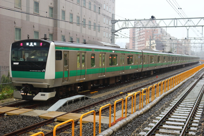 【JR東】E233系使用の板橋新設留置線入線試運転