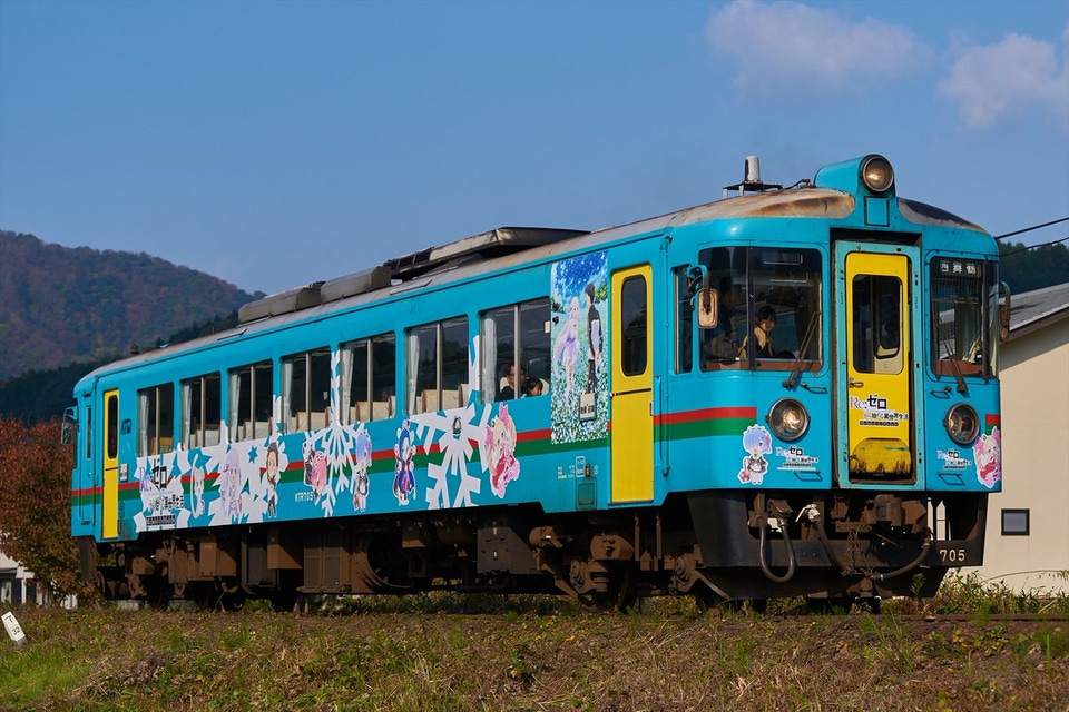 【京都丹後】Re:ゼロから始める異世界生活ラッピング列車の拡大写真