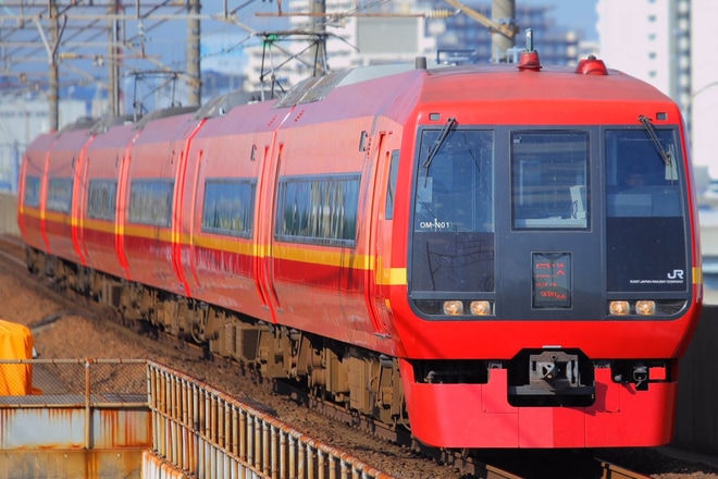 【JR東】臨時快速「GOGO舞浜」運行を舞浜駅で撮影した写真