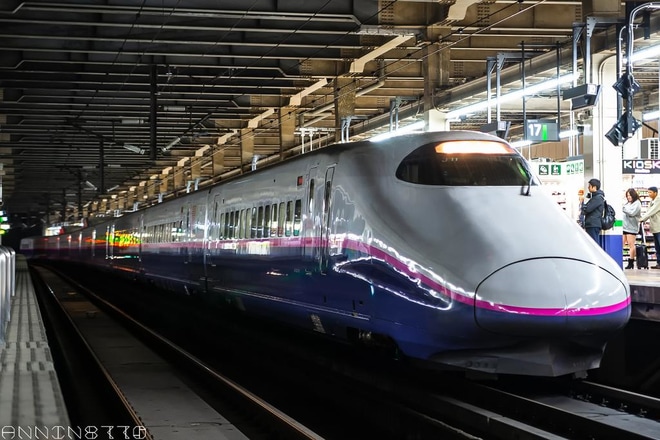 【JR東】E2系J11編成 廃車回送を大宮駅で撮影した写真