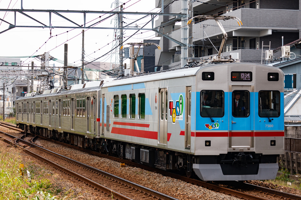 【東急】7700系7901F廃車回送の拡大写真