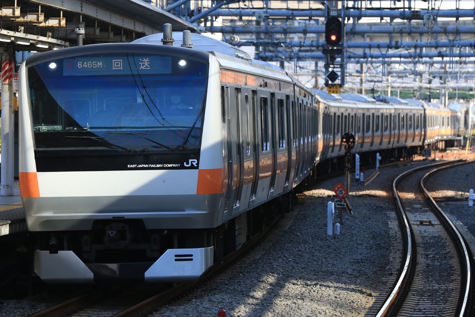 【JR東】E233系トタT5編成 東京総合車両センター出場の拡大写真