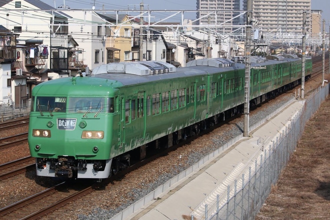 を長岡京〜山崎間で撮影した写真