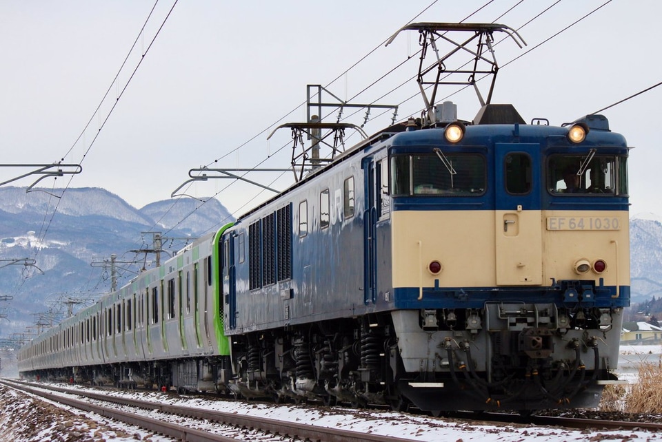 【JR東】E235系トウ31編成 配給輸送の拡大写真