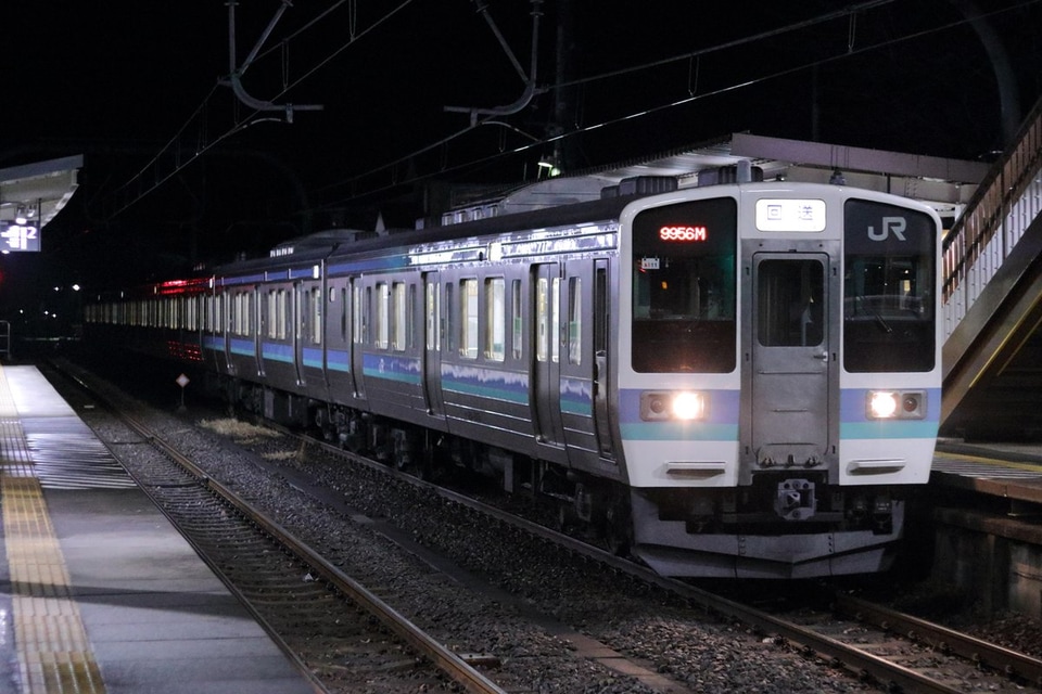 【JR東】八高線の霜取り列車が211系にの拡大写真