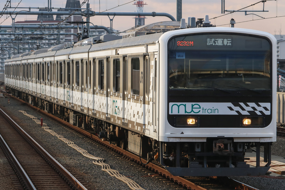 【JR東】209系「MUE-Train」 中央本線試運転(201901)の拡大写真