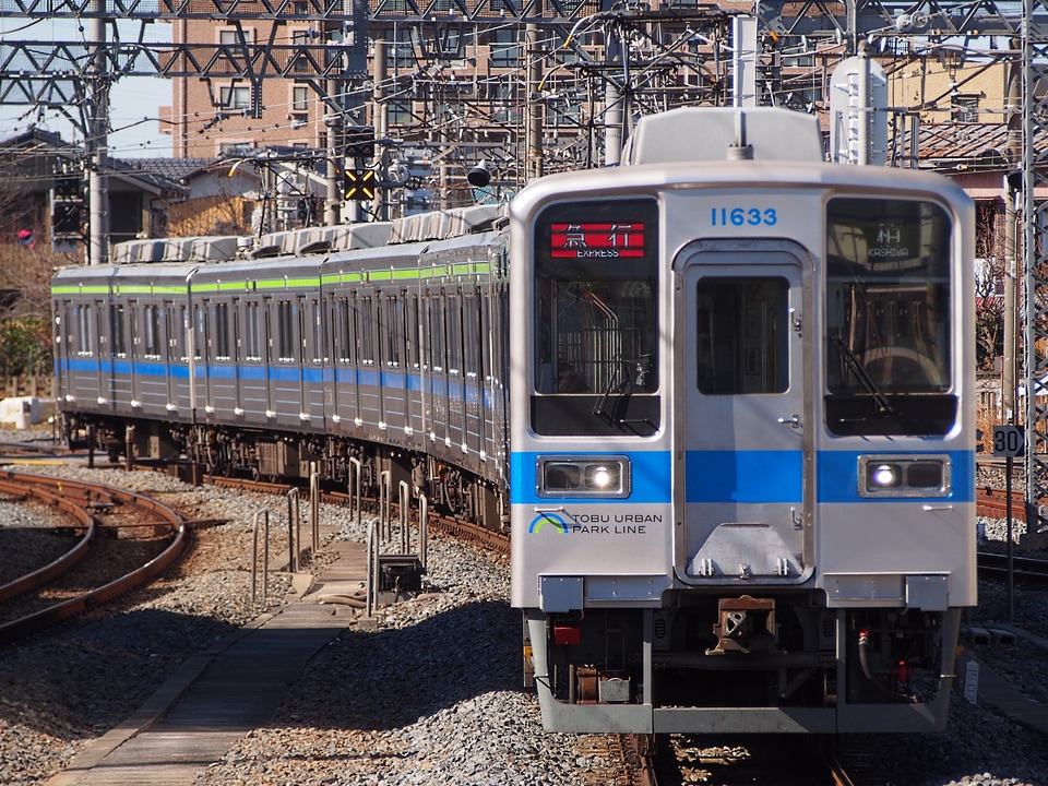 【東武】10030系11633F 野田線での運行開始の拡大写真