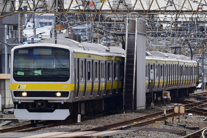 【JR東】E231系ミツB901編成構内移動を三鷹駅で撮影した写真