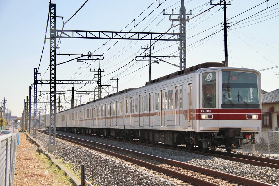 【東武】20000系21851F 廃車回送の拡大写真