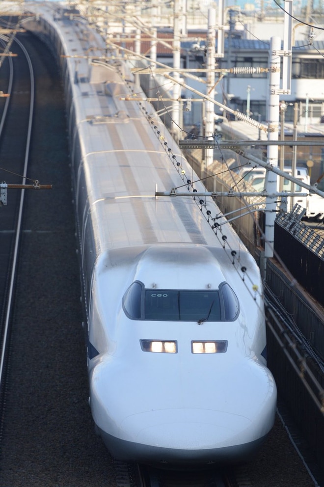 【JR海】700系C60編成 廃車回送を名古屋〜三河安城間で撮影した写真