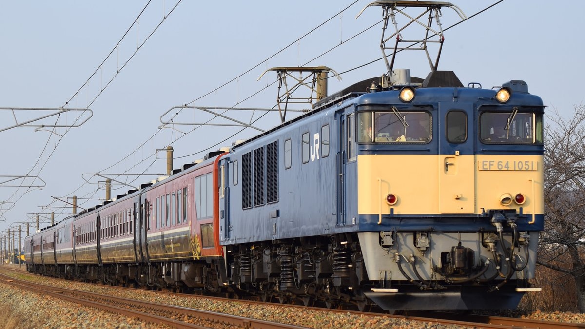 JR東】EF64-1051+ばんえつ物語号客車による試運転 |2nd-train鉄道ニュース