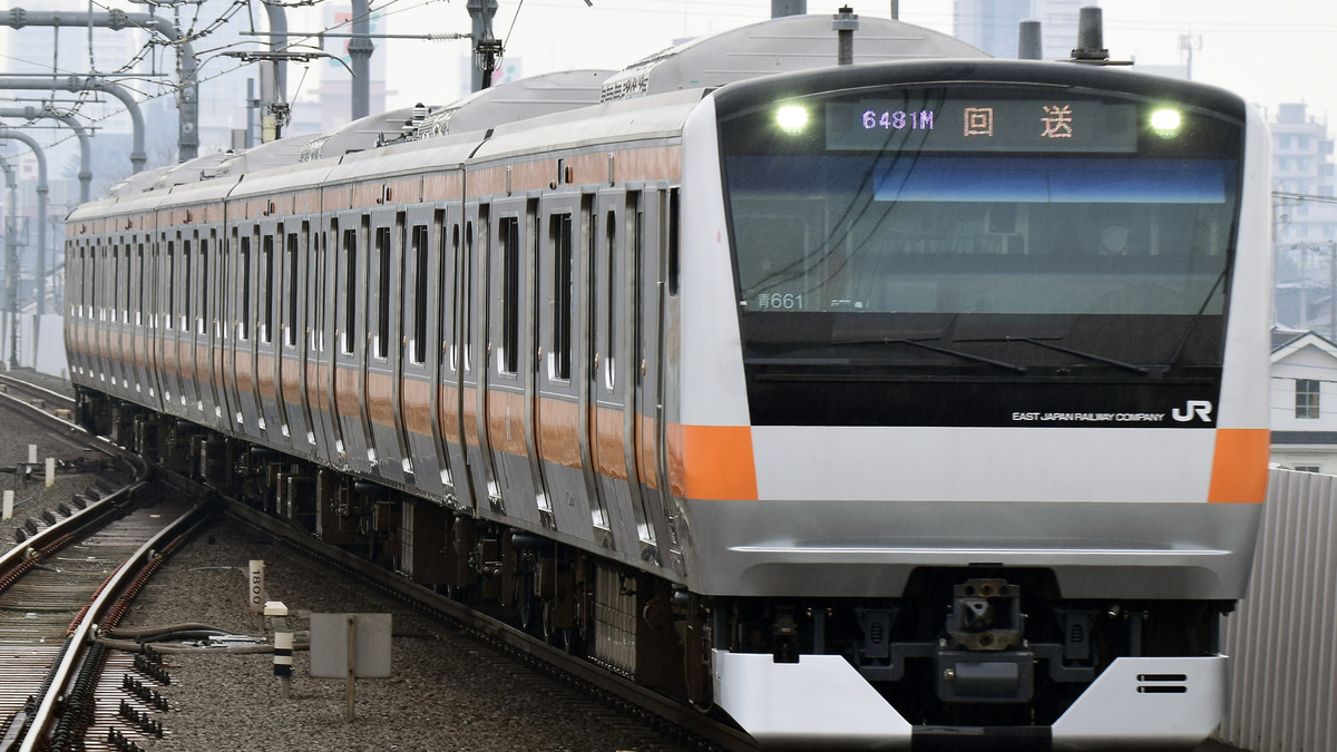 JR東】E233系トタ青661編成東京総合車両センター出場 |2nd-train
