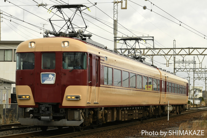 【近鉄】15200 PN04を使用した貸切(20190311)を高田本山～江戸橋間で撮影した写真