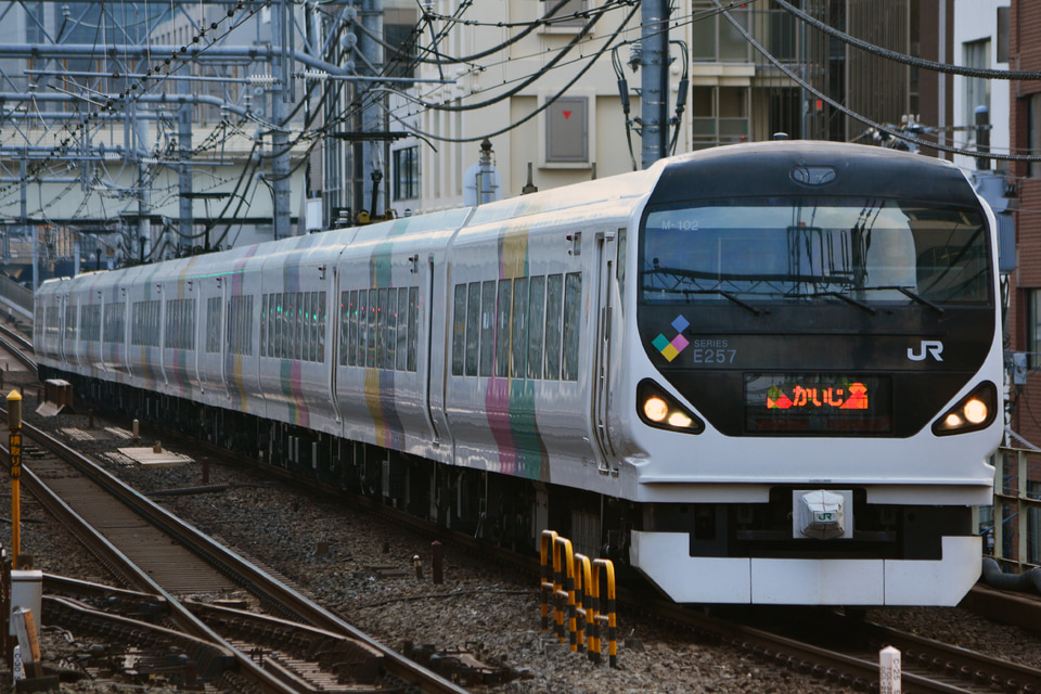 【JR東】E257系0番台 定期運用終了の拡大写真