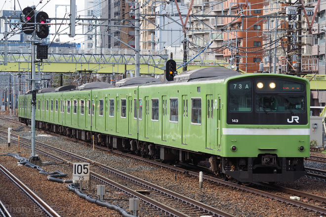 【JR西】おおさか東線新大阪へ延伸を東淀川駅で撮影した写真