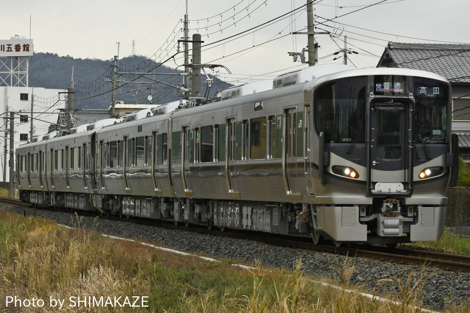 【JR西】和歌山線などで227系運用開始の拡大写真