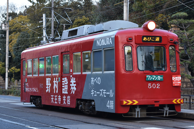 【阪堺】モ351形・501形に小変化を住吉鳥居前駅で撮影した写真