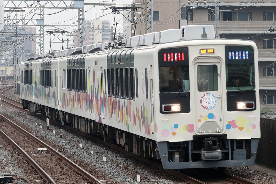 【東武】スカイツリートレイン使用「東武鉄道 全線ほぼ乗りつくし旅」運転の拡大写真