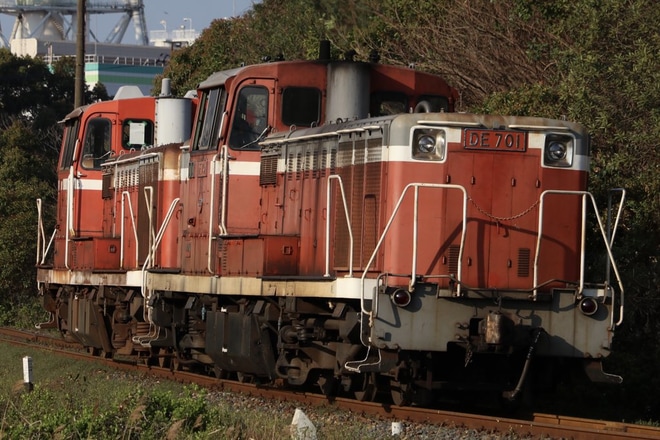 【JR貨】DE10-1586廃車回送を倉敷タで撮影した写真