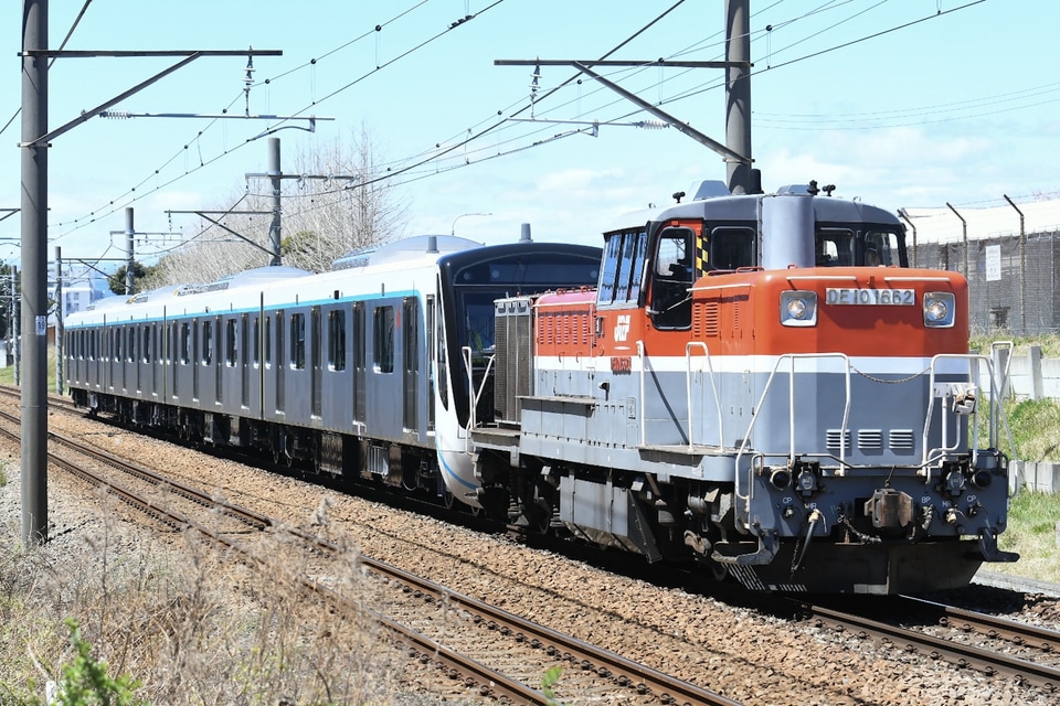 【東急】東急3020系3121F J-TREC出場に伴う甲種輸送の拡大写真