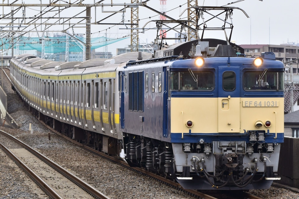【JR東】E231系余剰サハ廃車回送の拡大写真