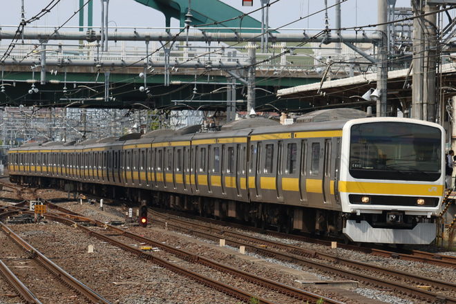 【JR東】209系ミツC511編成 方転回送を大宮駅で撮影した写真