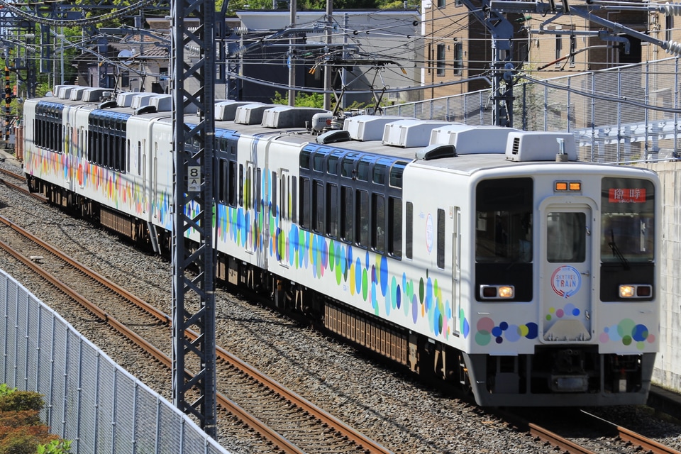 【東武】634型スカイツリートレイン使用 団体列車運行の拡大写真